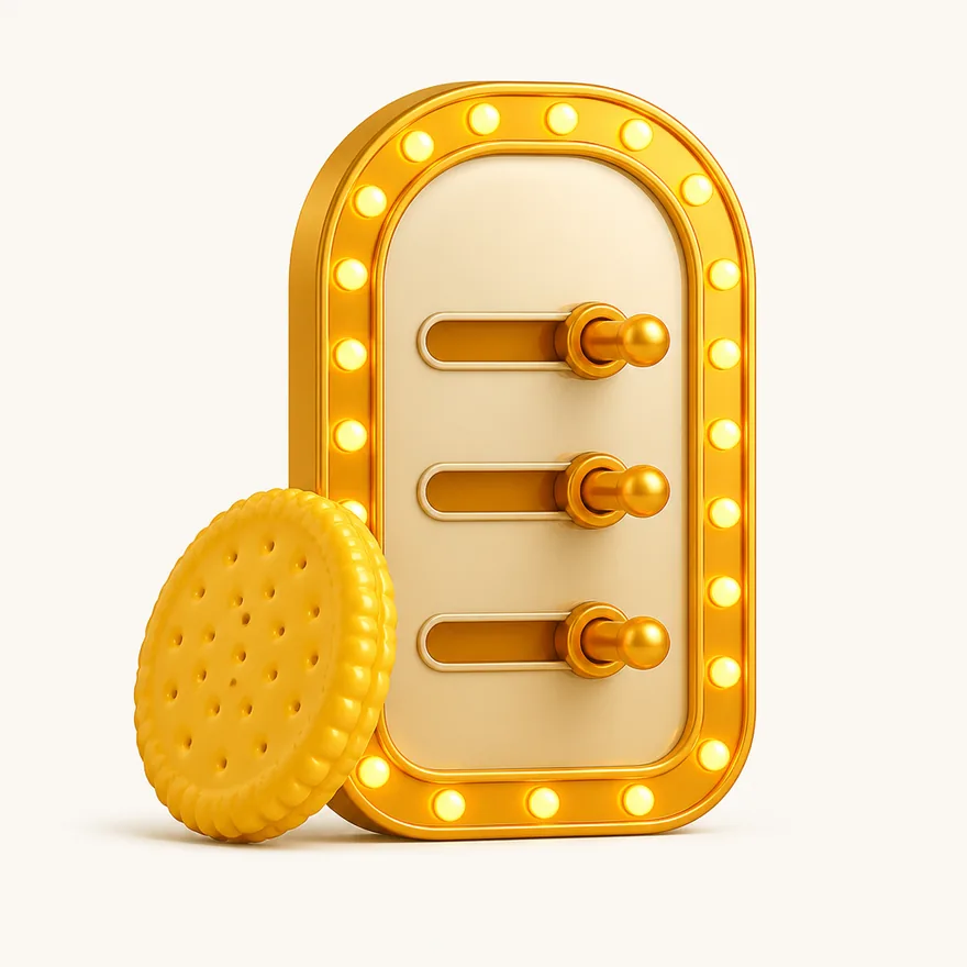 Biscuit with toggle panel — Yukon Gold