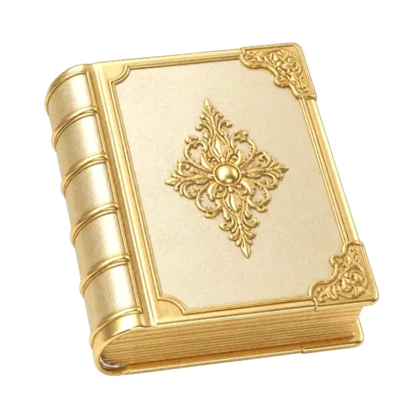 Leather-bound book — Yukon Gold