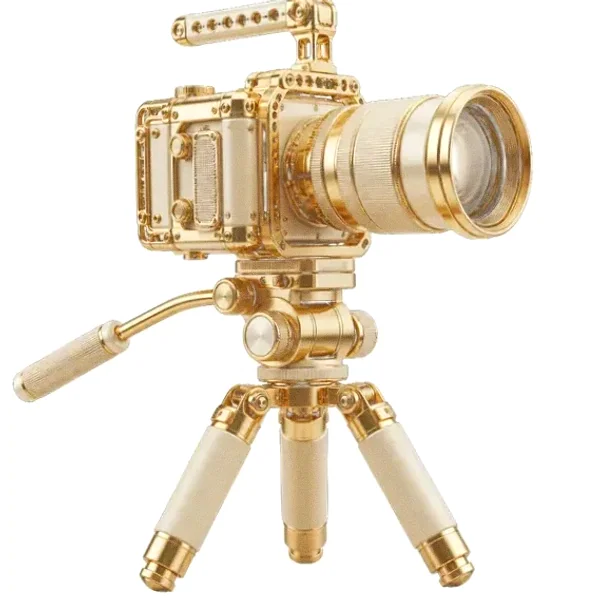Camera on tripod — Yukon Gold