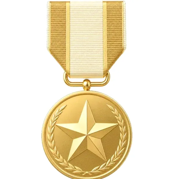 Star medal — Yukon Gold