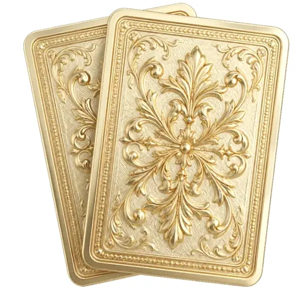 Ornate playing cards — Yukon Gold