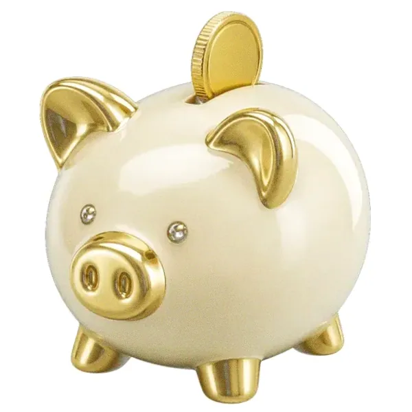 Piggy bank — Yukon Gold