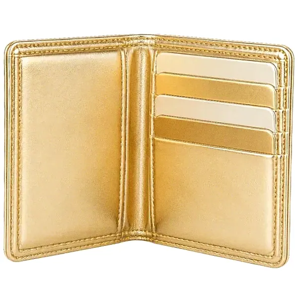 Leather wallet — Yukon Gold