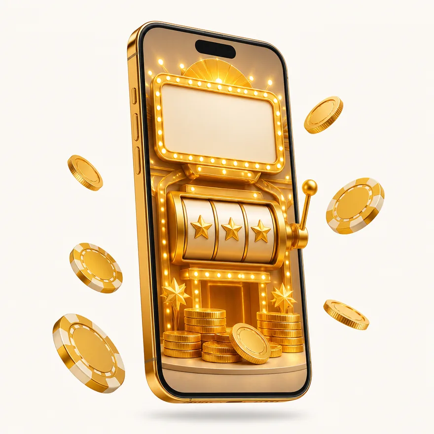 Smartphone with glowing screen — Yukon Gold