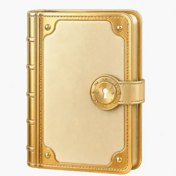 Leather journal — Yukon Gold