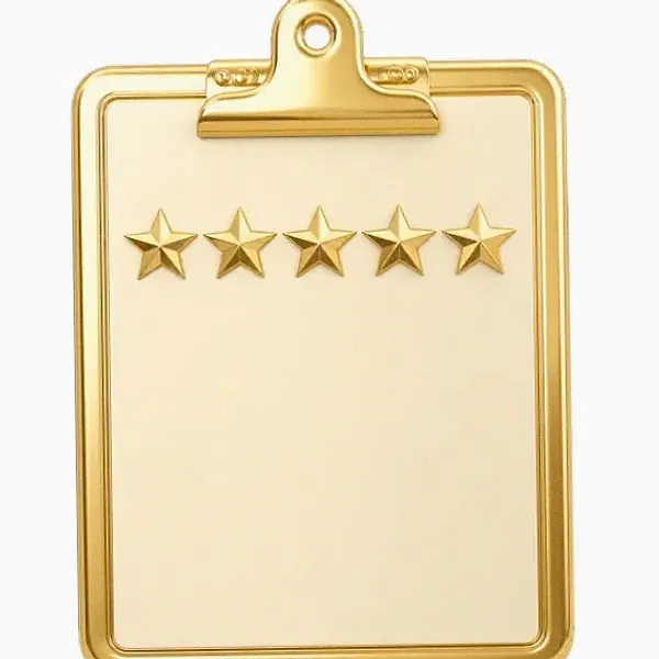 Star rating clipboard — Yukon Gold