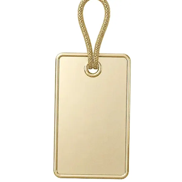 Blank luggage tag — Yukon Gold