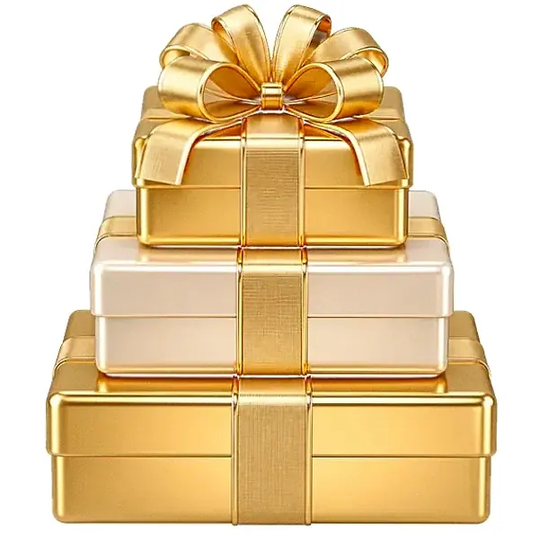 Stacked gift boxes — Yukon Gold