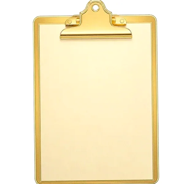 Blank clipboard — Yukon Gold