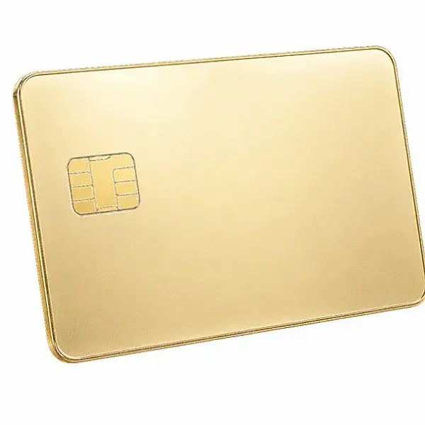 Metal bank card — Yukon Gold