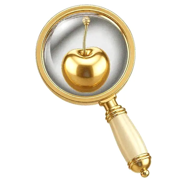 Cherry magnifying glass — Yukon Gold
