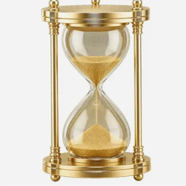 Hourglass timer — Yukon Gold