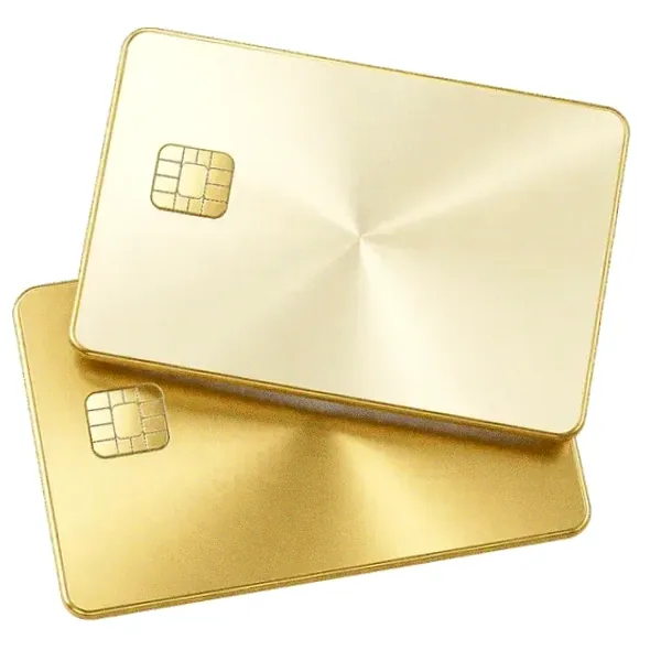 Stacked bank cards — Yukon Gold