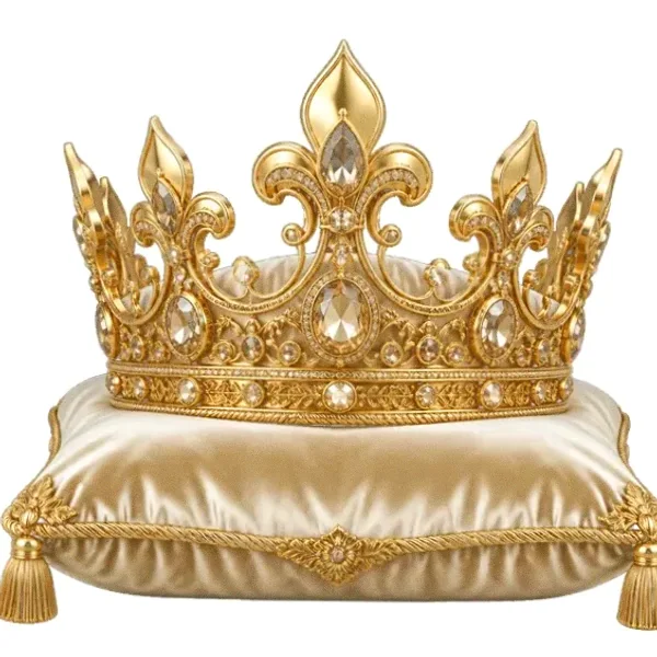 Jeweled royal crown — Yukon Gold